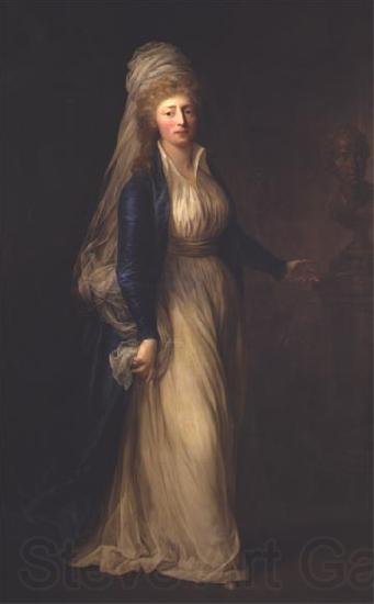 Anton  Graff Portrait of Princess Louise Augusta of Denmark